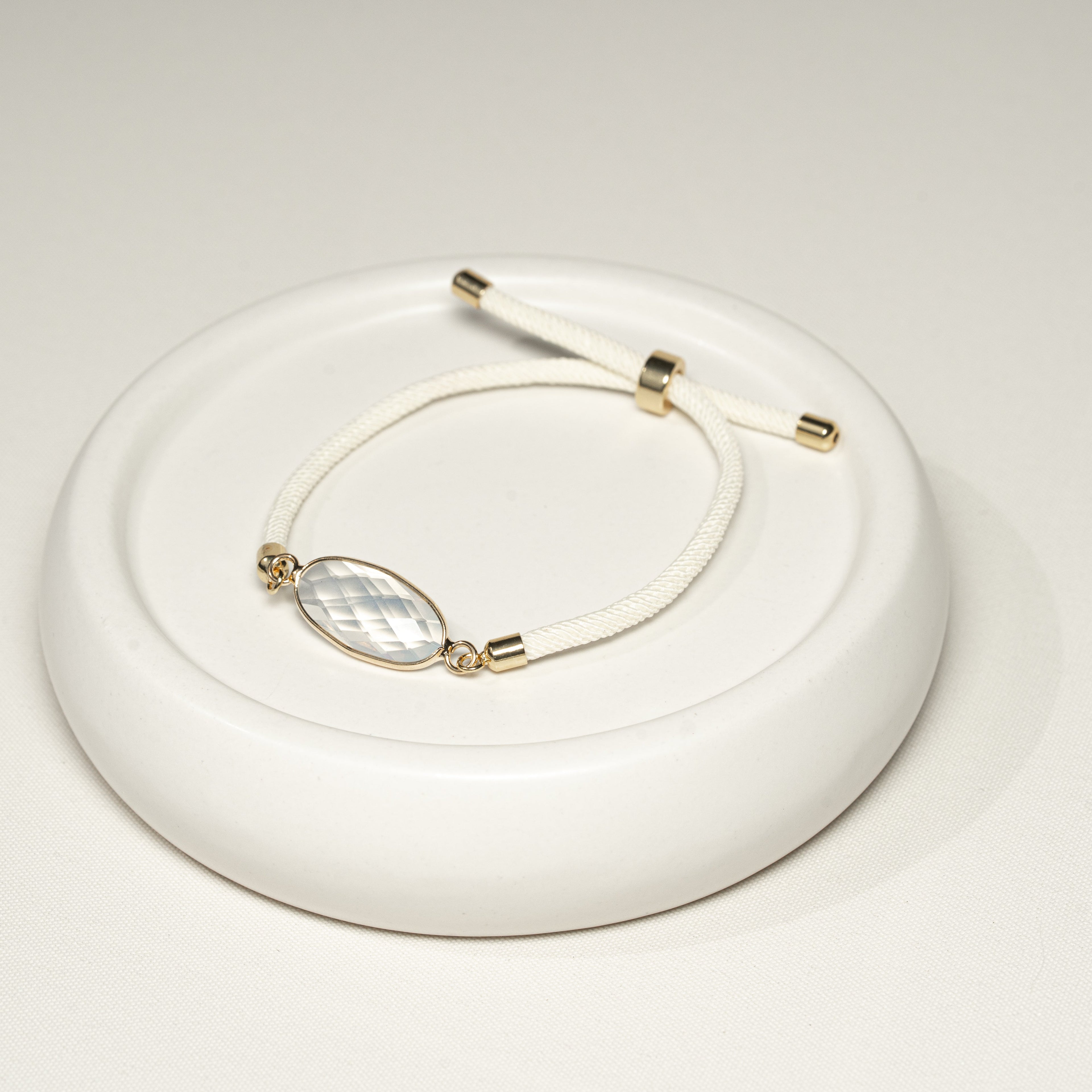 Armband mit echten Edelsteinen, handmade